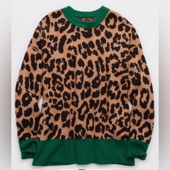 Brand New Never Worn Aerie Softest Luxe Crew Neck Sweater SZ Large - Picture 1 of 5